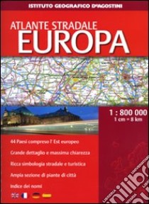 Atlante stradale Europa 1:800.000 libro