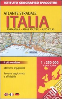 Atlante stradale Italia 1:250.000 2009-2010 libro