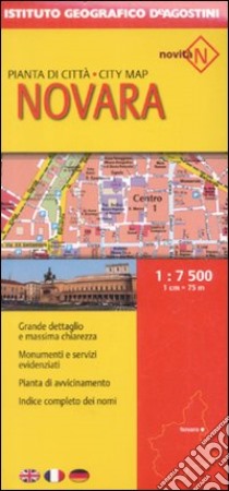 Novara 1:7.500 libro