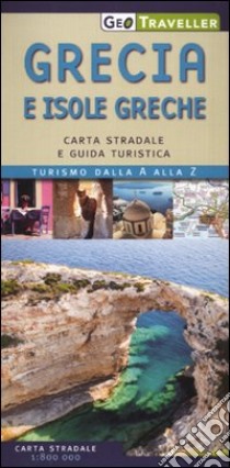 Grecia e isole greche. Carta stradale e guida turistica. 1:800.000 libro