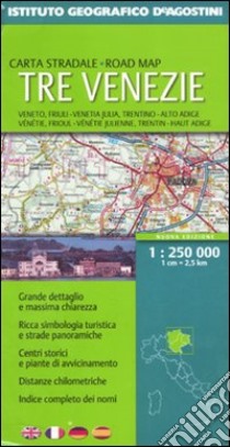 Tre Venezie 1:250.000 libro