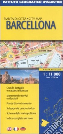 Barcellona 1:11.000 libro