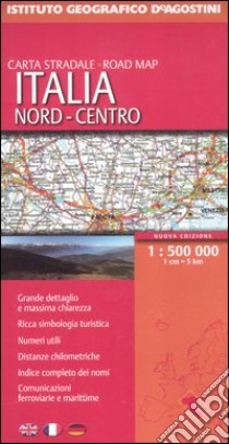 Italia nord-centro 1:500.000 libro