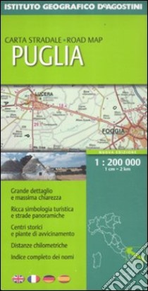 Puglia 1:200.000 libro