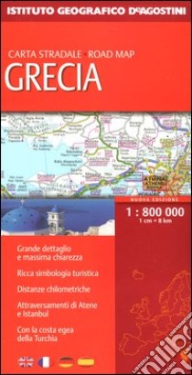 Grecia 1:800.000 libro