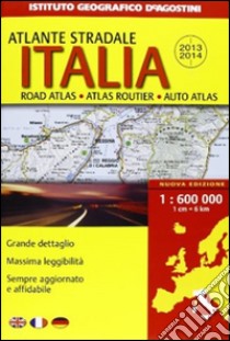 Atlante stradale Italia 1:600.000 libro