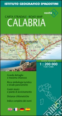 Calabria 1:200.000 libro