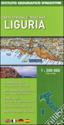 Liguria 1:200.000 libro