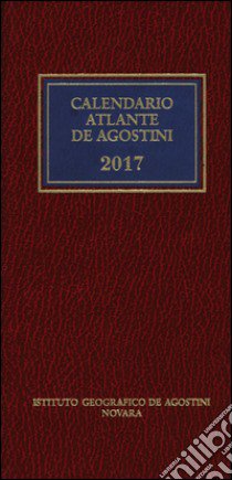 Calendario atlante De Agostini 2017 libro