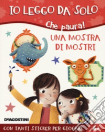 Una mostra di mostri. Che paura! Con adesivi libro di Ferrari Alessandro Q.