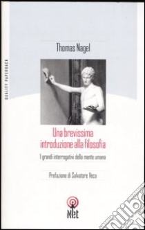 Una brevissima introduzione alla filosofia libro di Nagel Thomas