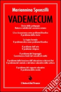 Vademecum libro di Sponzilli Mariannina