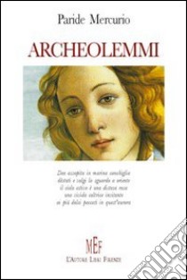 Archeolemmi libro di Mercurio Paride