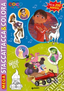 Il viaggio di Arlo-Inside Out-Big Hero 6-Coco. Mega. Staccattacca & colora. Con adesivi. Ediz. a colori libro
