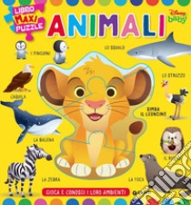 Animali. Libro maxi puzzle. Ediz. a colori libro