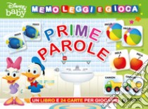 Prime parole. Memo leggi e gioca. Ediz. a colori. Con 24 Carte libro