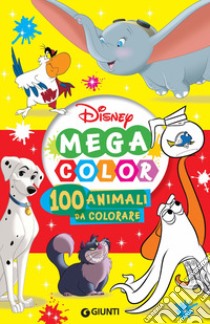 100 animali da colorare. Mega color libro di Walt Disney