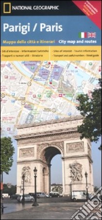 Parigi 1:11.500. Ediz. italiana e inglese libro