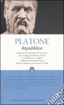 Repubblica. Testo greco a fronte. Ediz. integrale libro di Platone