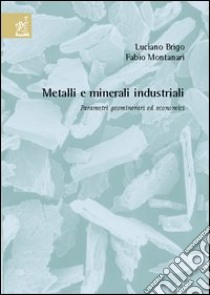 Metalli e minerali industriali. Parametri geominerari ed economici libro di Brigo Luciano; Montanari Fabio