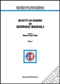 Scritti in onore di Giorgio Badiali libro