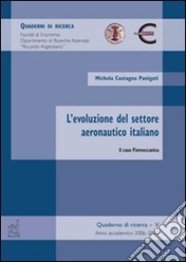 L'evoluzione del settore aeronautico italiano: il caso Finmeccanica libro di Castagna Panigati Michela