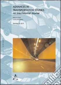 Advances in transportation studies. An international journal (2010). Vol. 21 libro di Benedetto Andrea