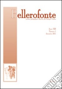 Bellerofonte libro di Vuoso Giorgio; Gualberti Francesca; Pezzarossa Marco; Gammaitoni M. (cur.); Felouzis G. (cur.); De Nardis E. (cur.)