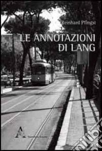 Le annotazioni di Lang libro di Pfingst Reinhard