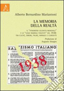 La memoria della realtà libro di Mariantoni ALberto B.