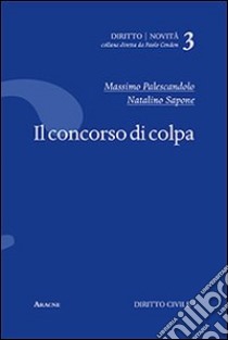 Il concorso di colpa libro di Palescandolo Massimo; Sapone Natalino