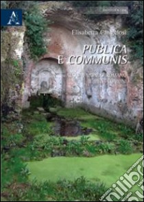 Publica e communis. Acqua, mondo romano e beni comuni libro di Cangelosi Elisabetta