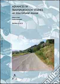 Advances in transportation studies. An international journal (2014). Vol. 33 libro di Benedetto A. (cur.)