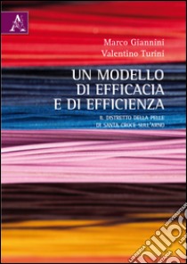 Un modello di efficacia e di efficienza. Il distretto della pelle di Santa Croce sull'Arno libro di Giannini Marco; Turini Valentino