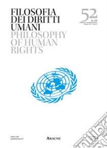 Filosofia dei diritti umani-Philosophy of Human Rights. Vol. 52 libro