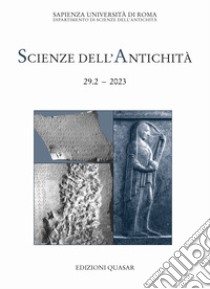 Scienze dell'antichità. Storia, archeologia, antropologia (2023). Vol. 29/2 libro