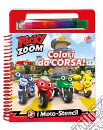 Colori da corsa. I moto-stencil. Ediz. a colori libro