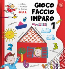 I colori, i numeri, le forme. Gioco, faccio, imparo. Tante attività per imparare divertendosi per bambini 3-6 anni. Ediz. illustrata. Vol. 1 libro di Sillani Febe