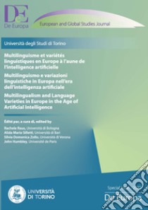 Multilinguismo e variazioni linguistiche in Europa nell'era dell'intelligenza artificiale. Ediz. italiana, francese e inglese libro di Raus R. (cur.); Silletti A. M. (cur.); Zollo S. D. (cur.)