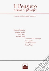 Il pensiero. Rivista di filosofia (1991). Vol. 31/1-2 libro