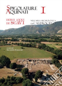 Spigolature Aquinati. Dieci anni di scavi nell'area archeologica di Castrocielo. Vol. 1 libro di Ceraudo G. (cur.)