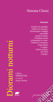 Diorami notturni libro di Chiesi Simona; Tardetti S. (cur.)