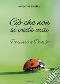 Ciò che non si vede mai. Pensiero e Poesia libro di Vinciguerra Davide