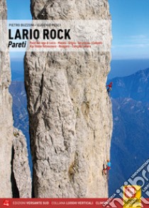 Lario Rock. Pareti. Pareti del lago di Lecco, Medale, Grigne, Valsassina, Campelli, Alpi Orobie Valsassinesi, Resegone, Triangolo Lariano libro di Buzzoni Pietro; Pesci Eugenio