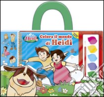 Colora il mondo con Heidi. Con adesivi libro