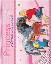 Horses coloring book. Princess Top. Vol. 1 libro