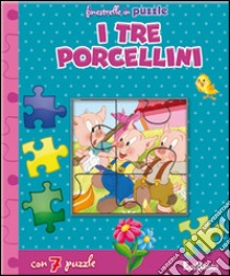 I tre porcellini. Finestrelle in puzzle. Ediz. illustrata libro di Cernuschi Claudio