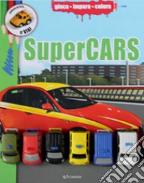 Supercars. Gioca impara colora. Ediz. illustrata libro