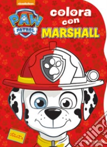 Colora con Marshall. Paw Patrol libro