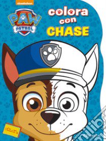 Colora con Chase. Paw Patrol libro